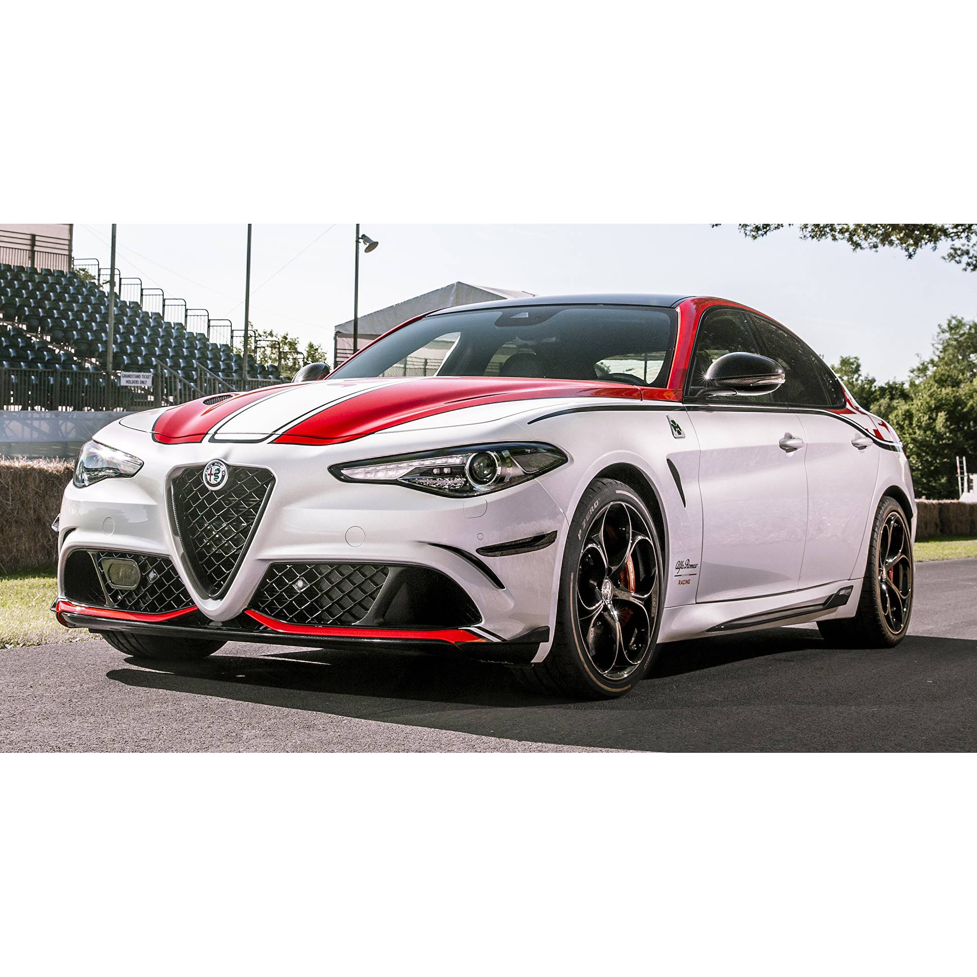 Impianto di scarico per ALFA ROMEO GIULIA QUADRIFOGLIO Racing Edition 2.9i V6 Bi-Turbo (520 Hp) 2020